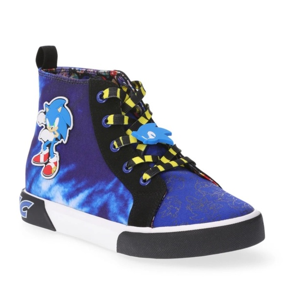Sonic Little & Big Boys High-Top Sneaker size 4 - Picture 2 of 11